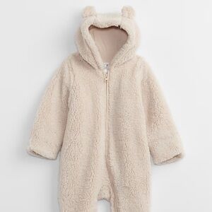 NWOT Gap Baby Brannan Bear Sherpa One-Piece